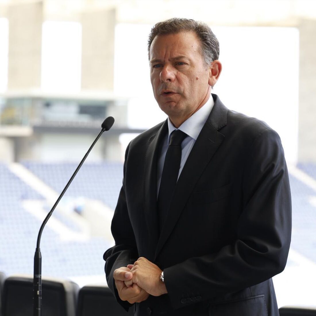 Luis Montenego na homenagem a Jorge Costa no Estádio do Dragão