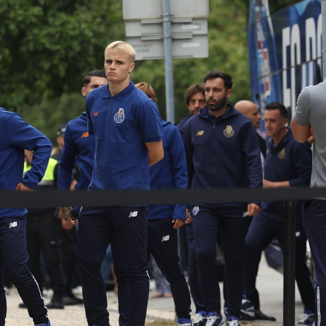 Jogadores do FC Porto no último adeus a Jorge Costa
