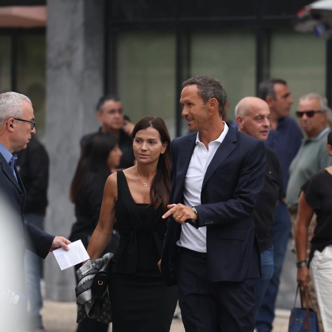 Ricardo Carvalho e a mulher