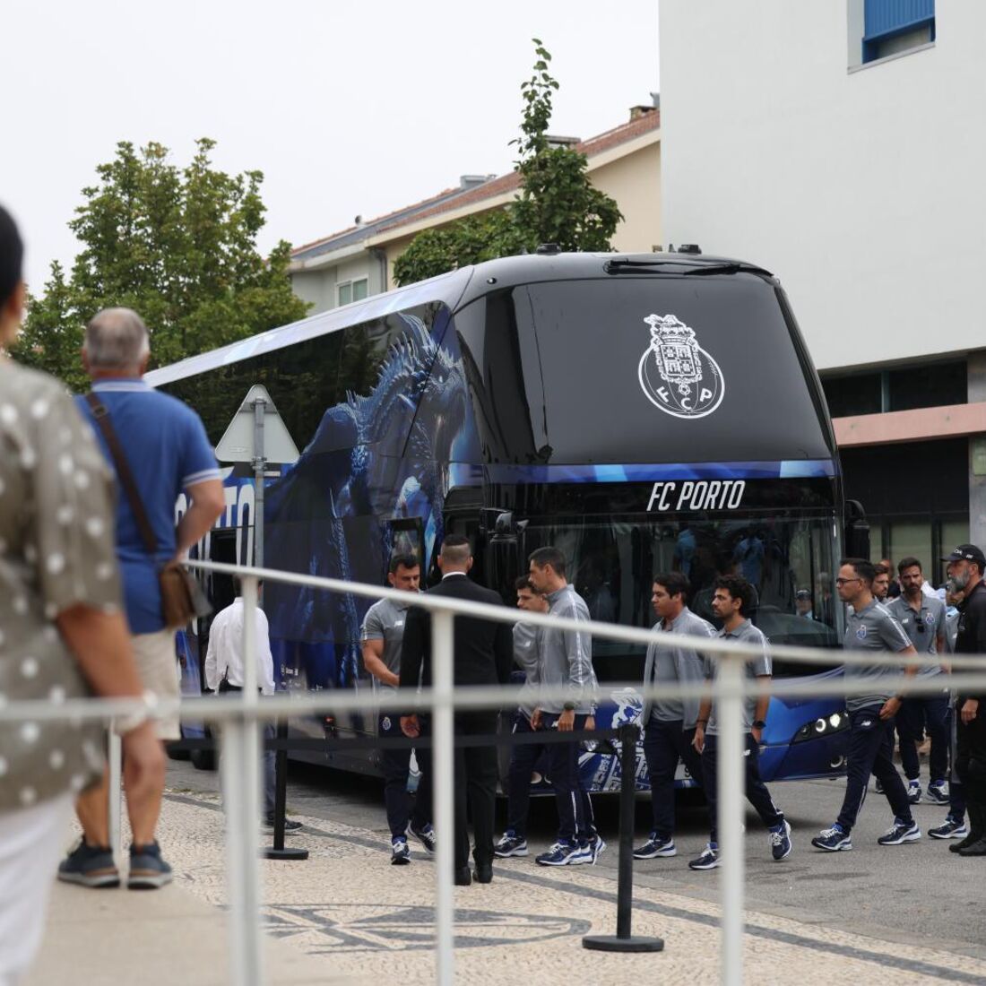 Jogadores do FC Porto no último adeus a Jorge Costa