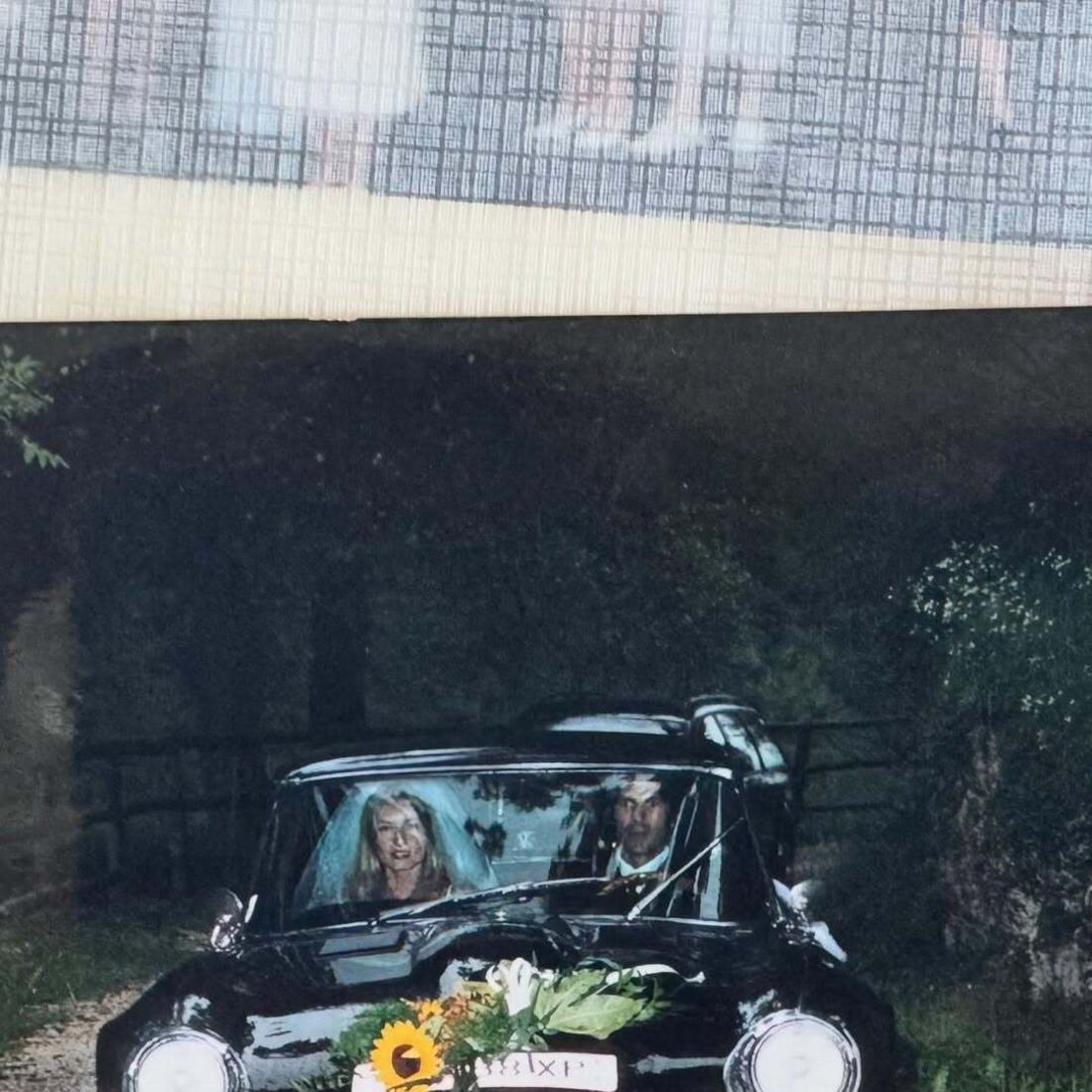 Paulo Pires no dia de casamento com Astrid Werdnig