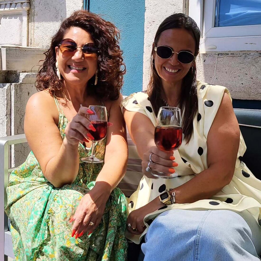 Raquel e Rute brindam à amizade em Setúbal após fim de relação