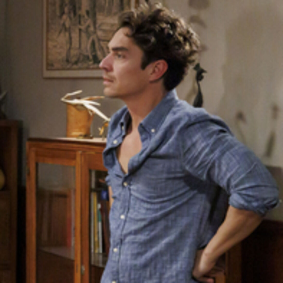 Amélia e Gonçalo na novela 'A Herança'