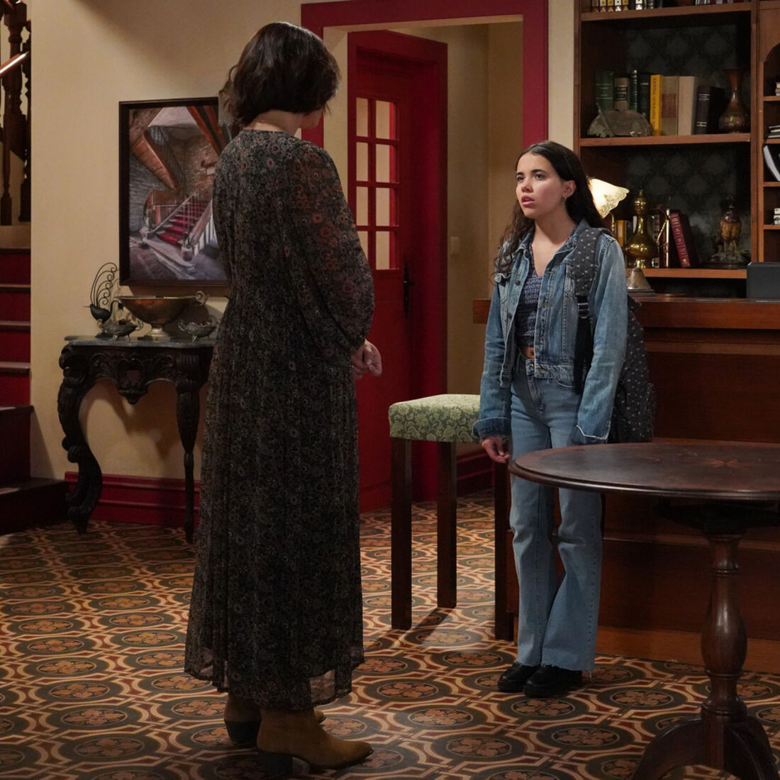 Susana e Olívia na novela 'A Herança'ça.