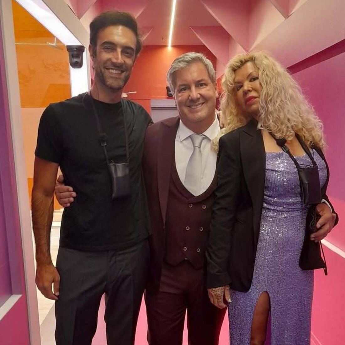 Bruno de Carvalho, Viriato e Fábio Paim no Big Brother