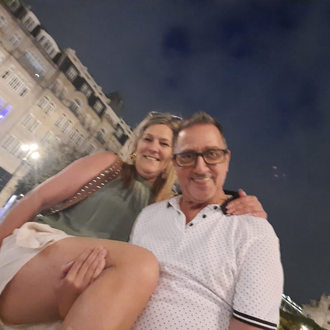 Domingos José, de Casados à Primeira Vista, com a nova namorada, Goreti Furtado Melojpg