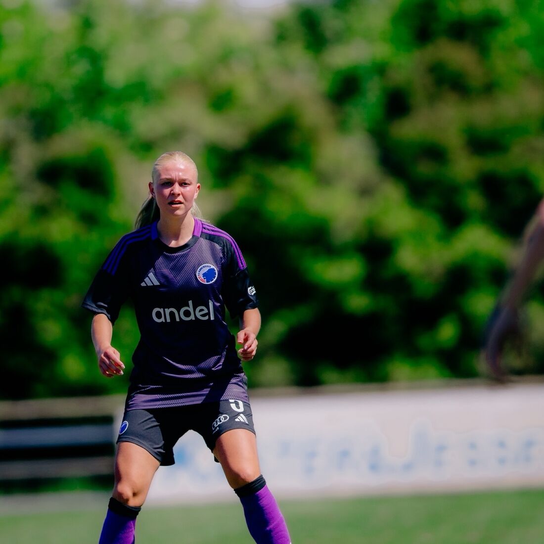 Emma Jenssen em ação pelo FC Copenhaga