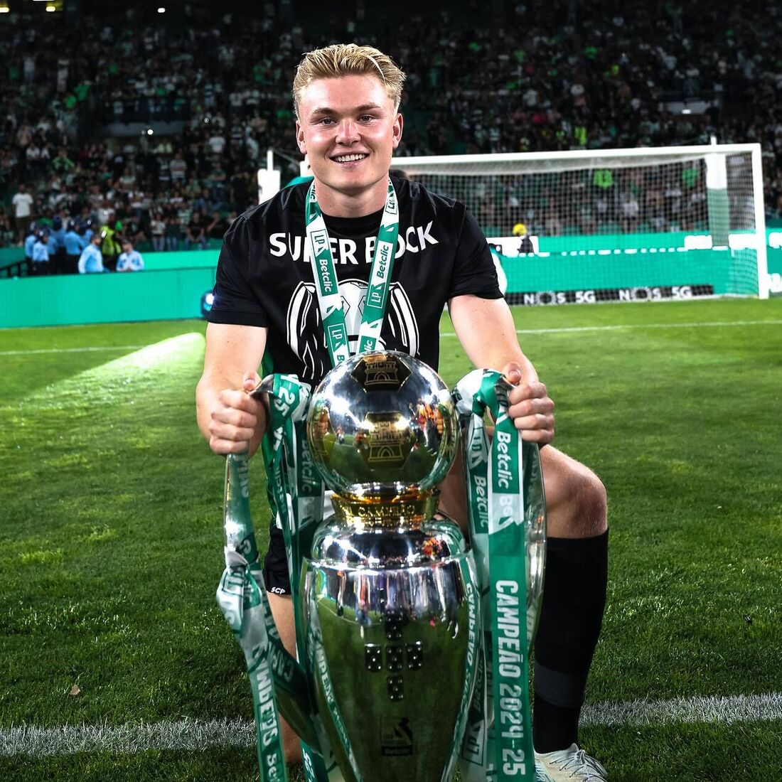 Conrad Harder foi campeão pelo Sporting na temporada passada