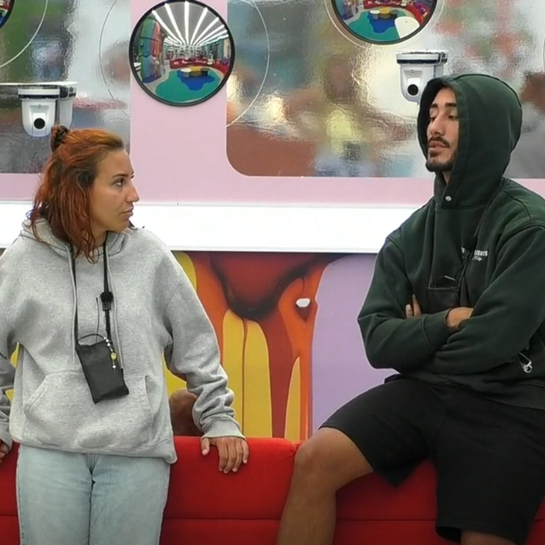 Catarina Miranda e Afonso Leitão resolvem conflito no Big Brother