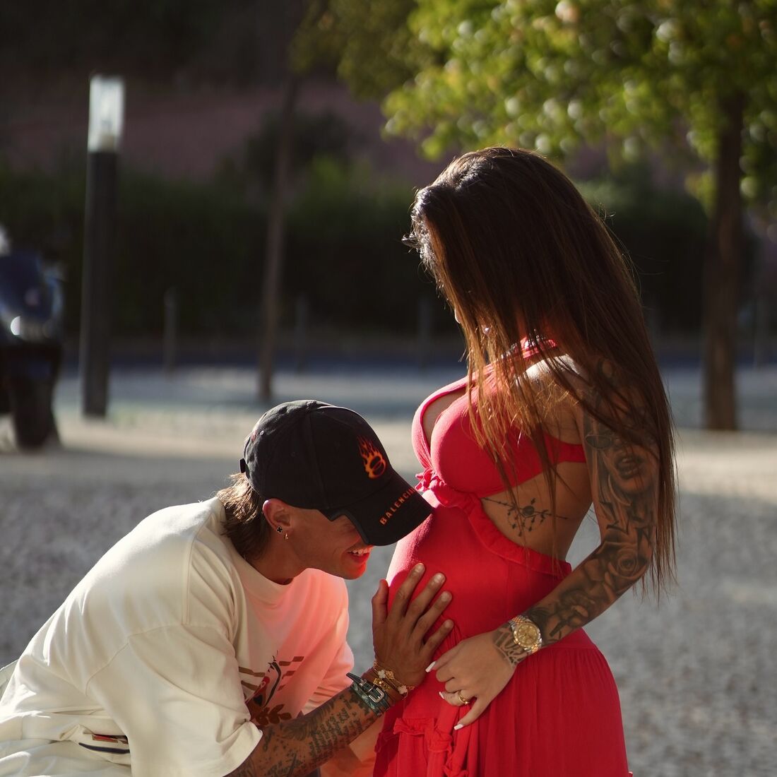 Carly Santos e Mangas aguardam primeiro filho