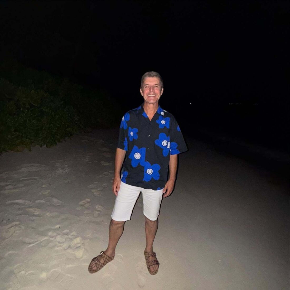 João Baião desfruta das férias nas Maldivas