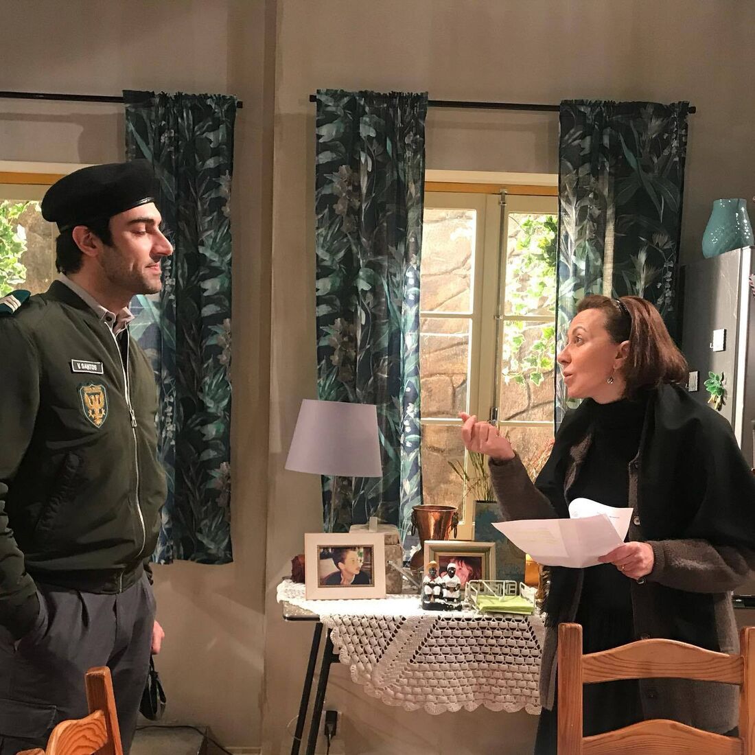 Viriato Quintela com Maria João Abreu em 'A Serra'