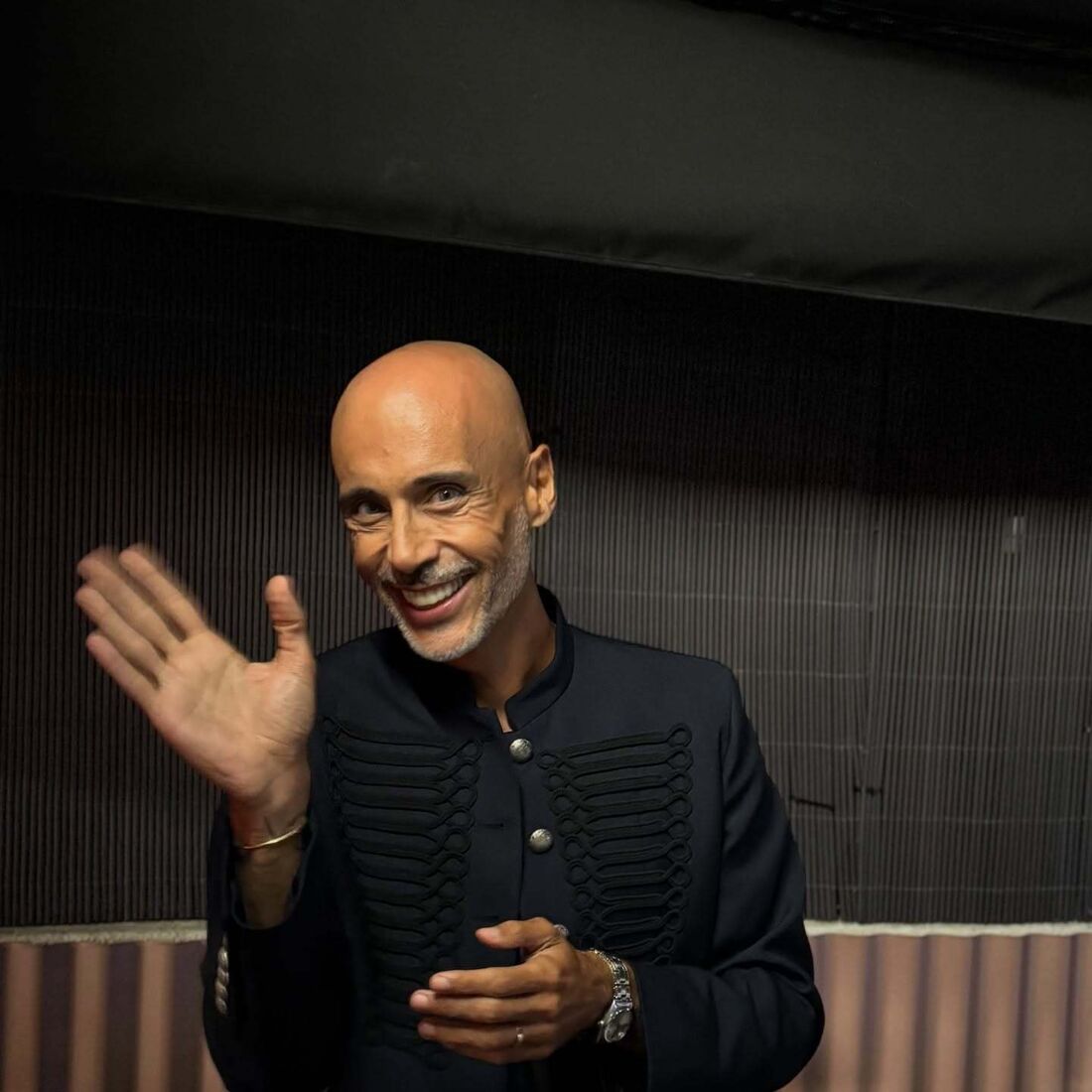 Pedro Crispim no aniversário de Marcia Soares