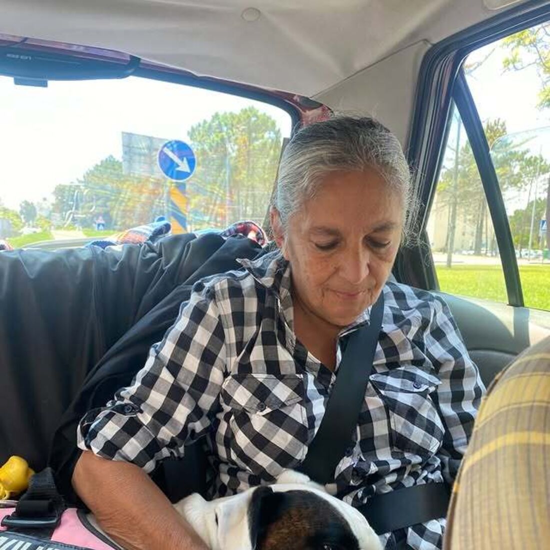 Juliana Leão com a tia