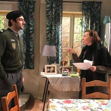Viriato Quintela com Maria João Abreu em 'A Serra'