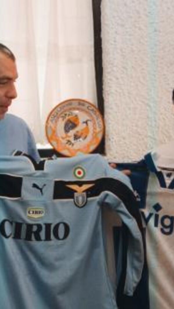 Sérgio Conceição, na altura jogador da Lazio, visitou Jorge Costa no Porto