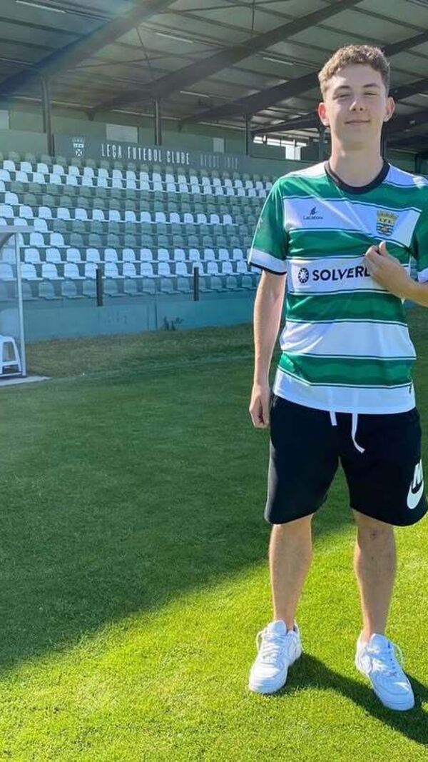 Guilherme Costa, o filho mais novo de Jorge Costa