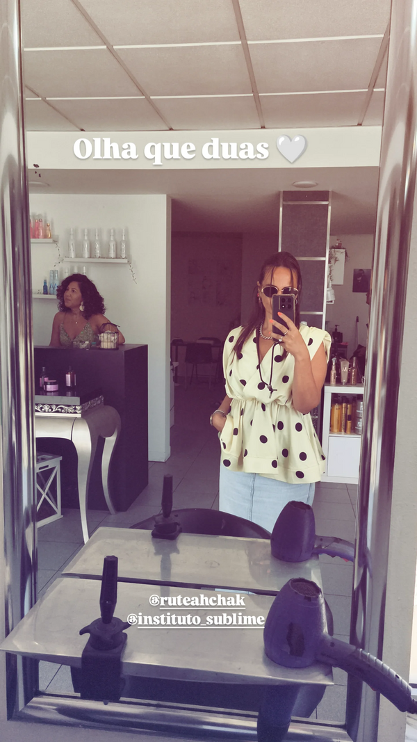 Raquel Mendes no cabeleireiro de Rute Ahchak de 'Casados à Primeira Vista'