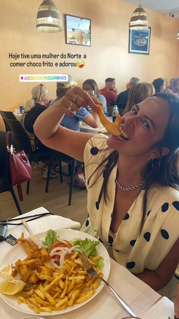 Raquel Mendes de 'Casados à Primeira Vista' num momento de boa disposição
