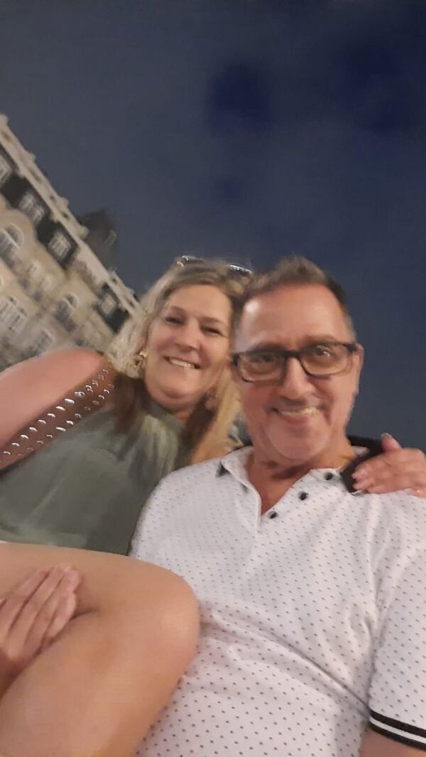 Domingos José, de Casados à Primeira Vista, com a nova namorada, Goreti Furtado Melojpg