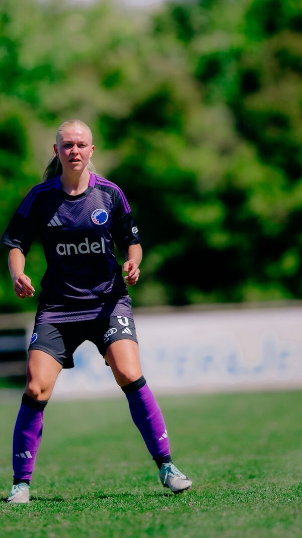 Emma Jenssen em ação pelo FC Copenhaga