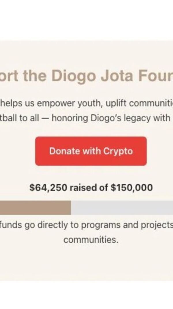 Alegada fundação Diogo Jota