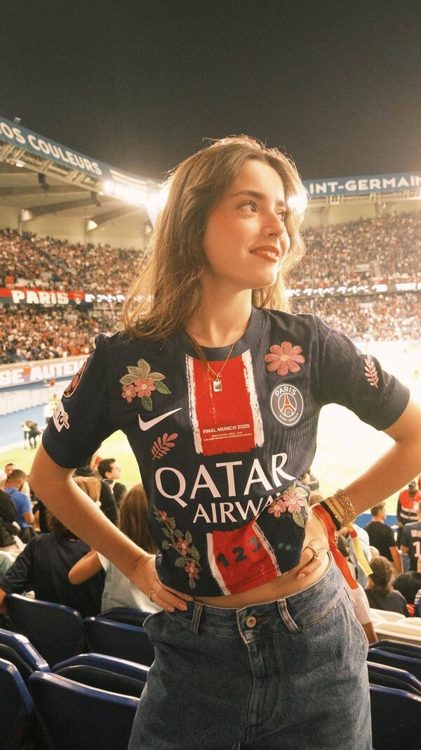 Madalena Aragão apoiou João Neves em jogo da liga francesa