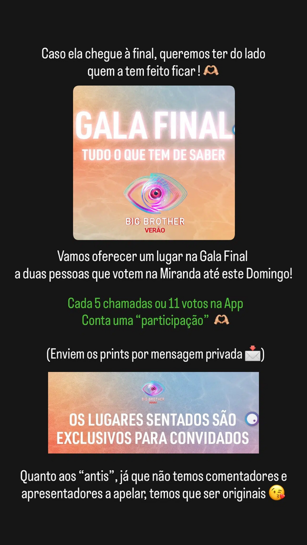 A oferta de Sérgio Duarte para quem votar em Catarina Miranda