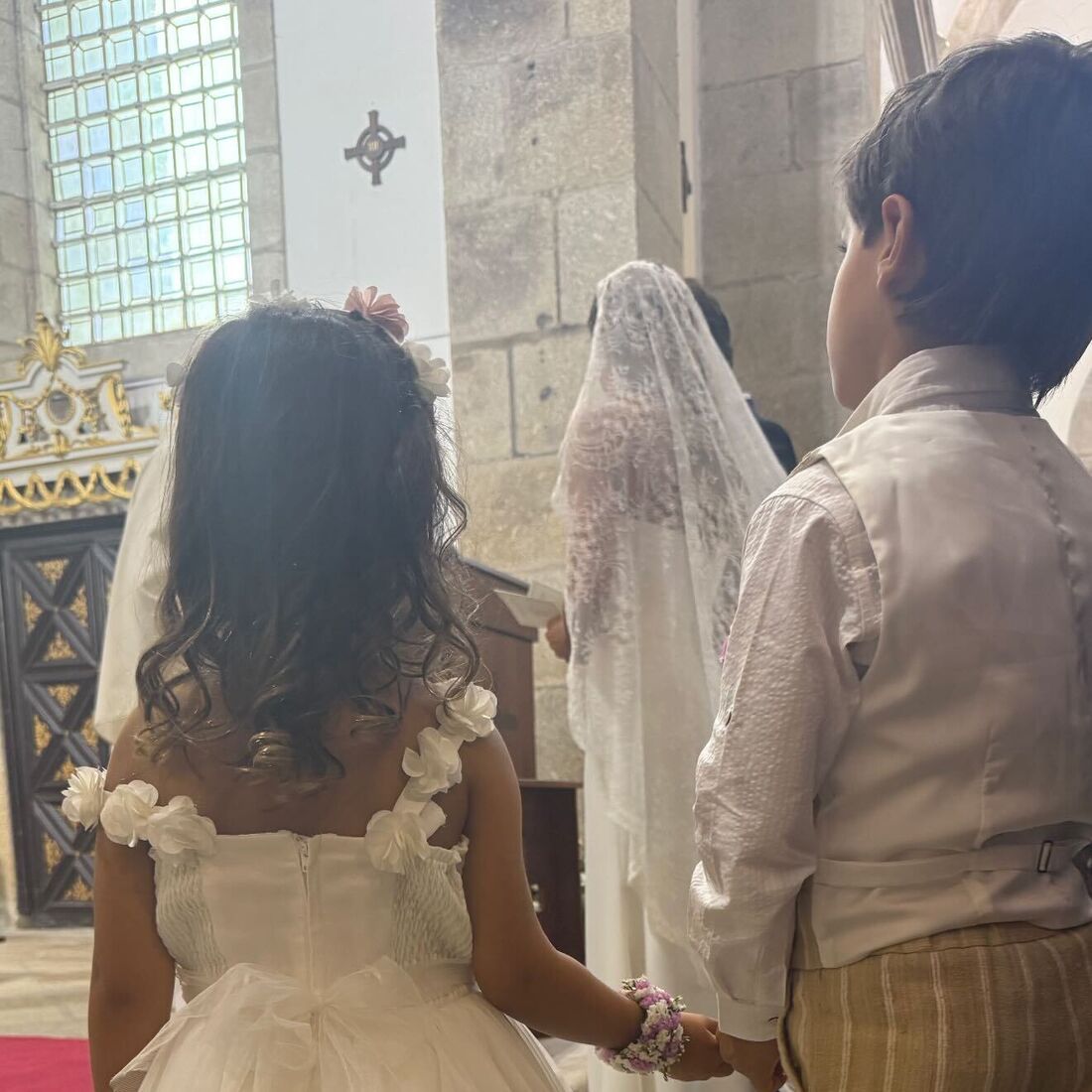 Beatriz, filha de Vitor Baía, casou-se