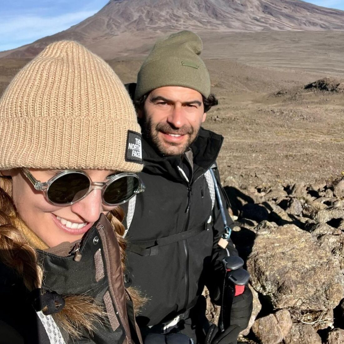Luís Santos com Diana Pereira