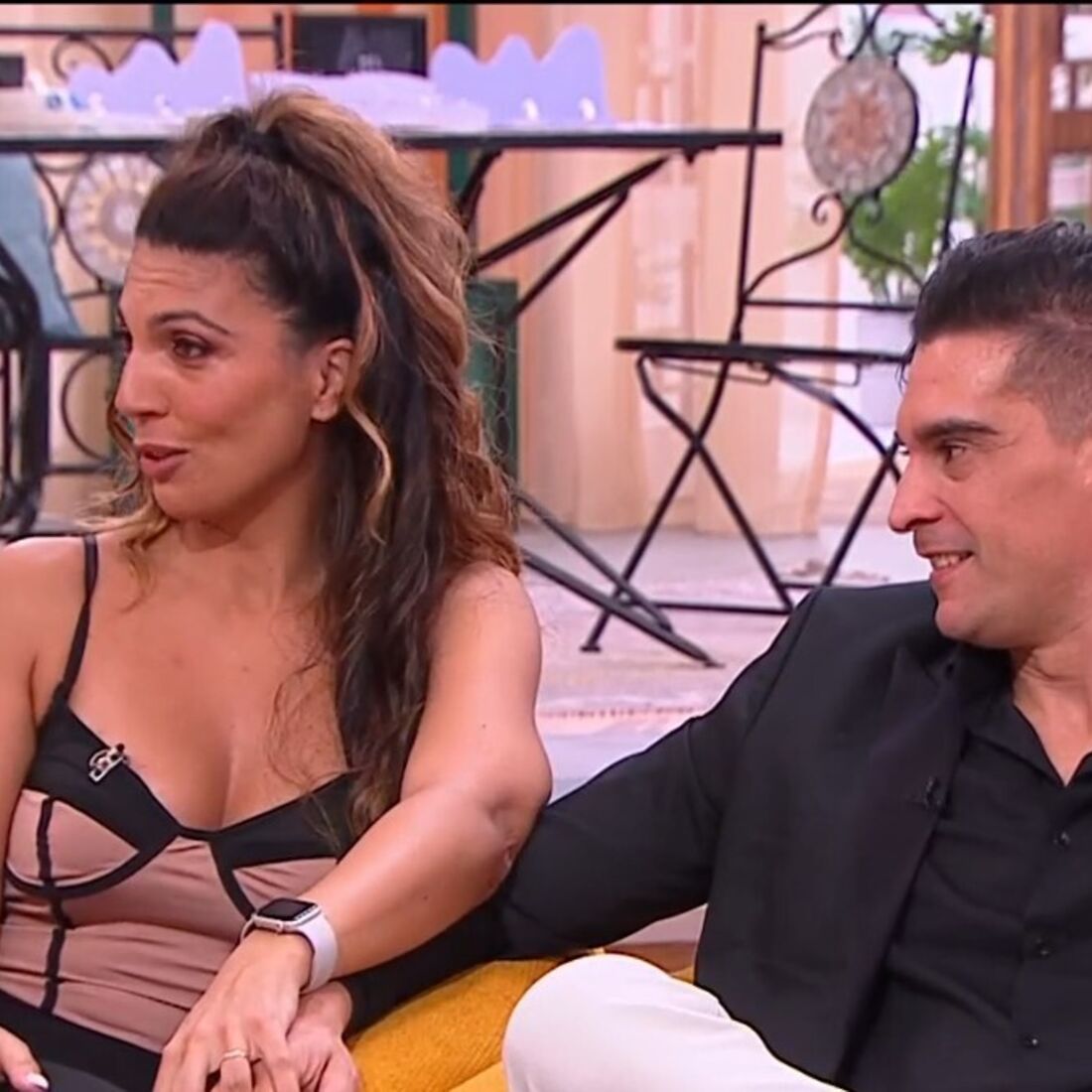 Carla Batista e Nelson Oliveira no Casa Feliz