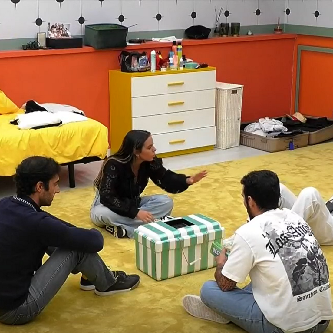 Jéssica, Afonso, Catarina Miranda e Viriato Quintela