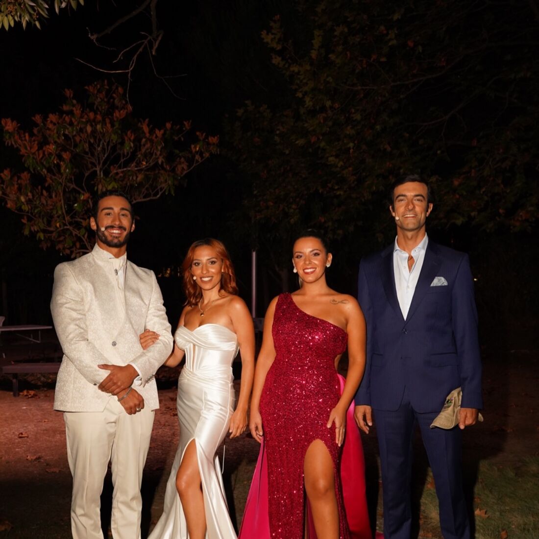 Afonso Leitão, Catarina Miranda, Jéssica Vieira e Viriato Quintela