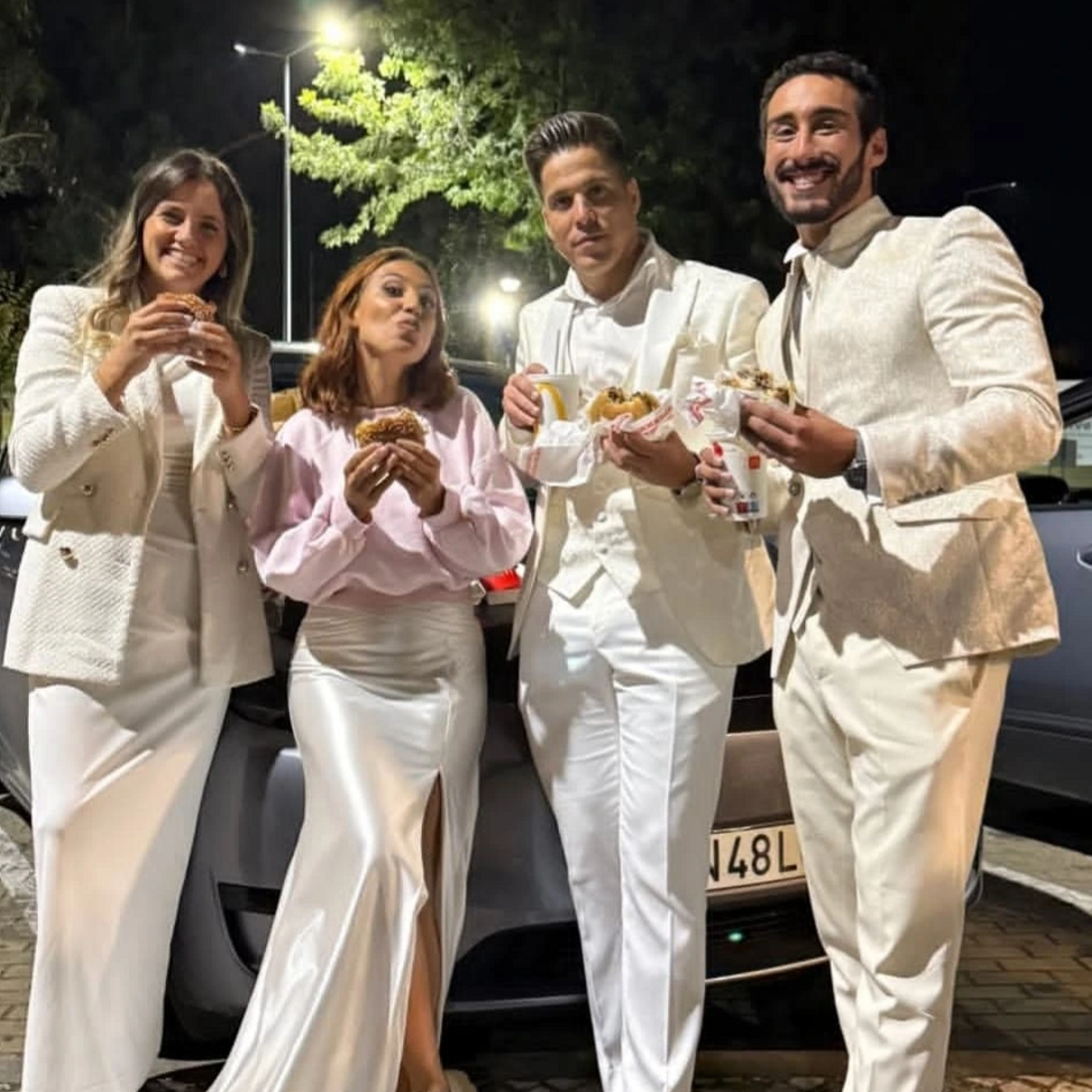 O esperado momento dos 'hamburgers'