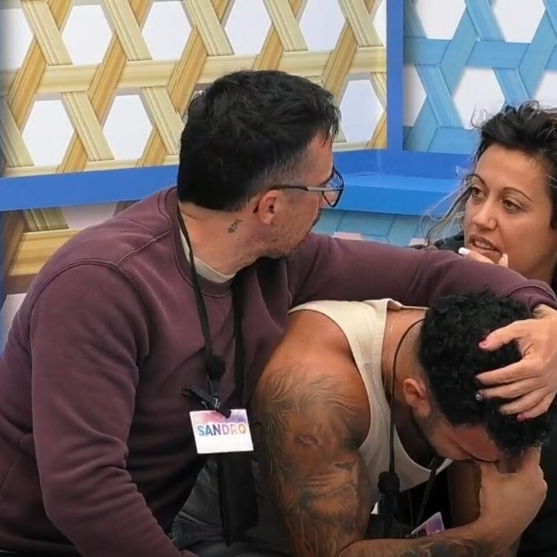 Fábio, Sandro, Marisa, Casa dos Segredos