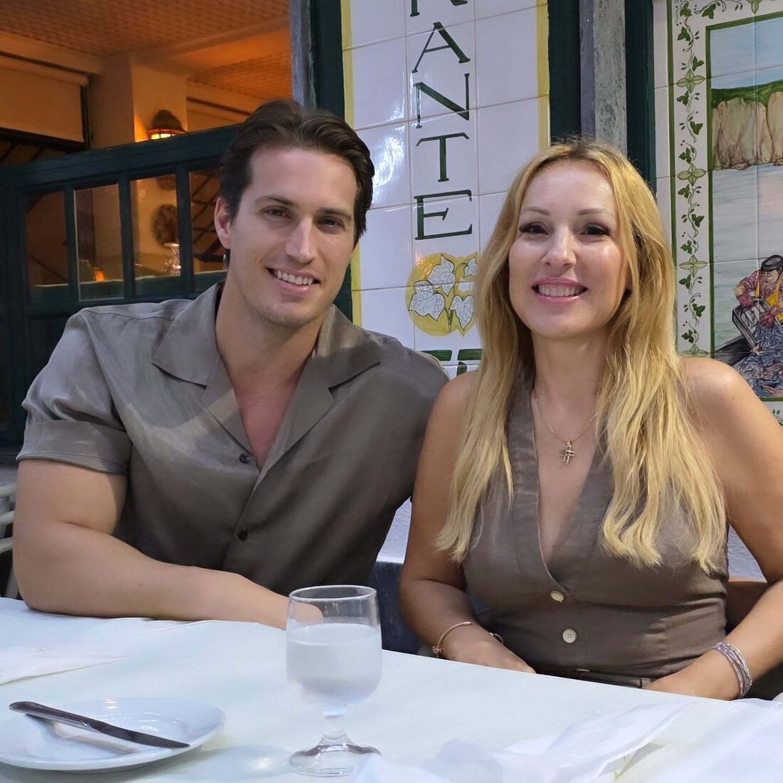 Tierry Vilson com a mãe, Teresa Silva