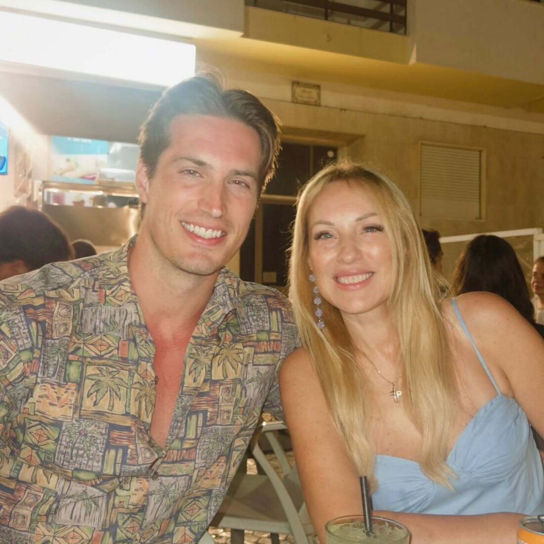 Tierry Vilson com a mãe, Teresa Silva