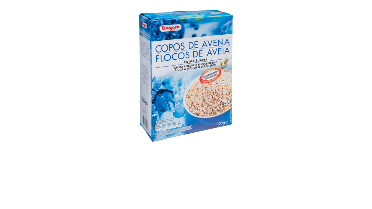 Copos de aveia para reduzir o colesterol