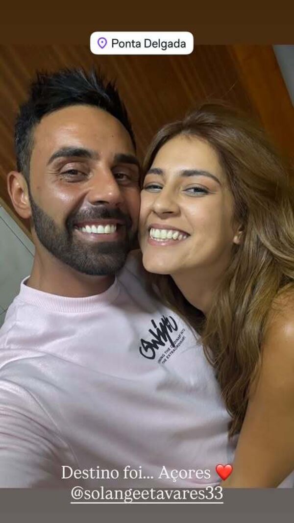 Nelson com Solange em São Miguel