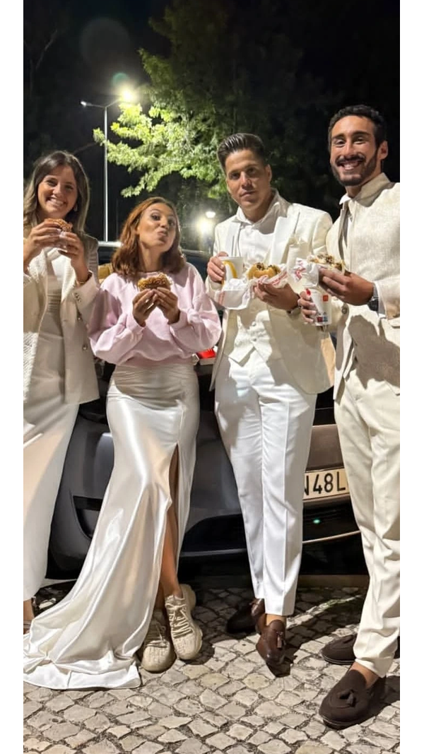 O esperado momento dos 'hambúrgers'