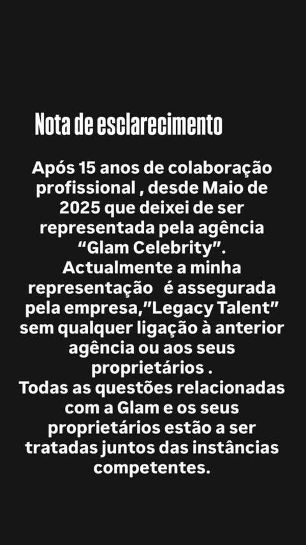 Ana Guiomar, esclarecimento