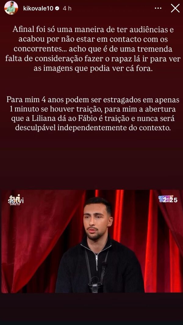 Fra Vale, story, Zé