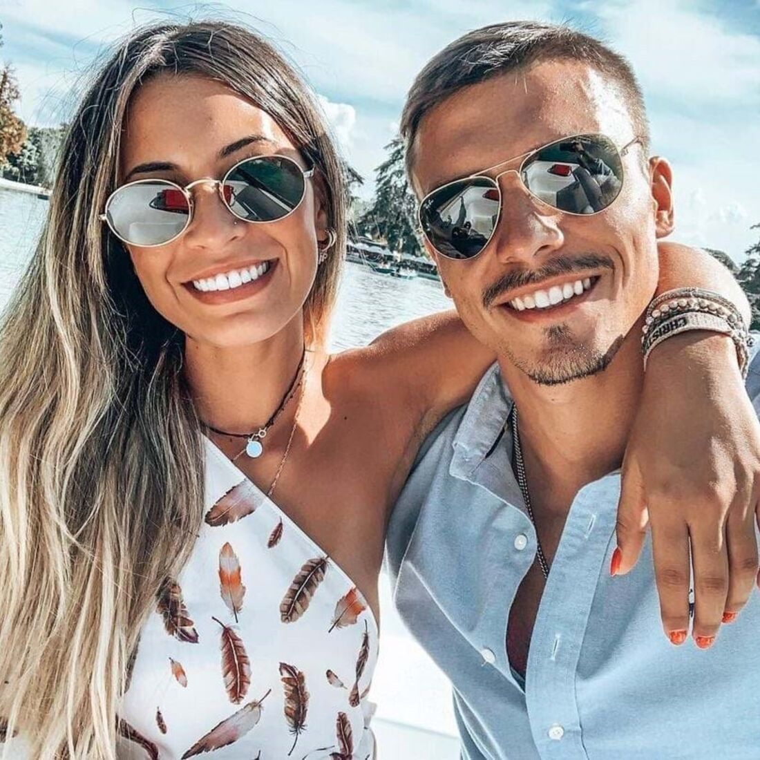 Patrícia Palhares e João Palhinha