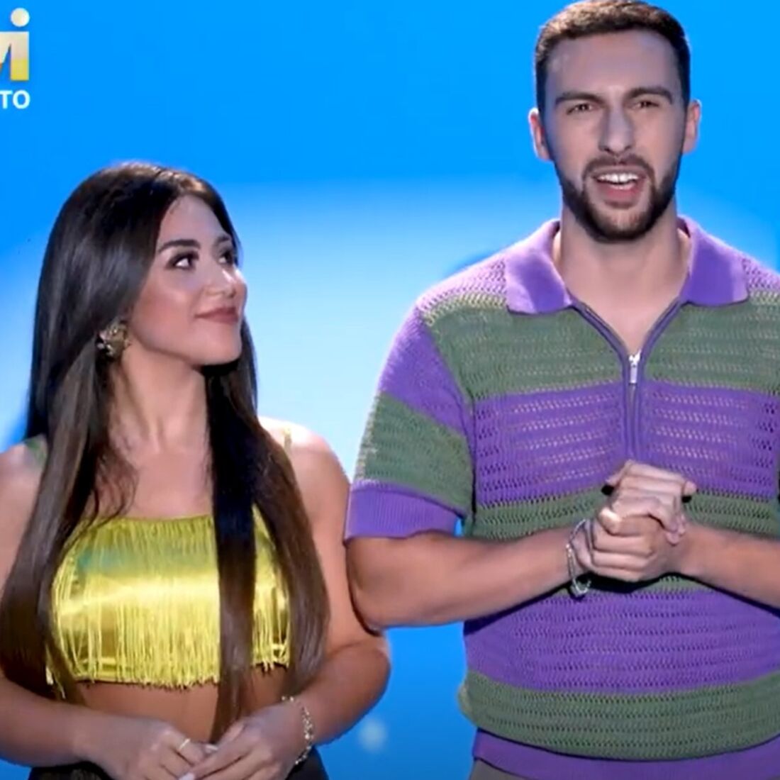 Zé Pedro e Liliana na TVI antes da Casa dos Segredos