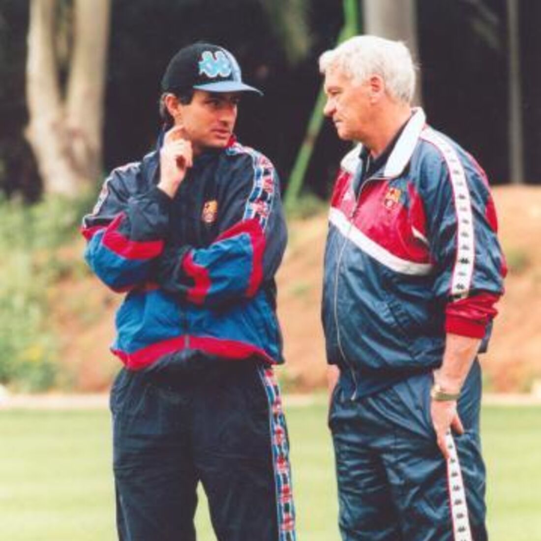 José Mourinho e Bobby Robson