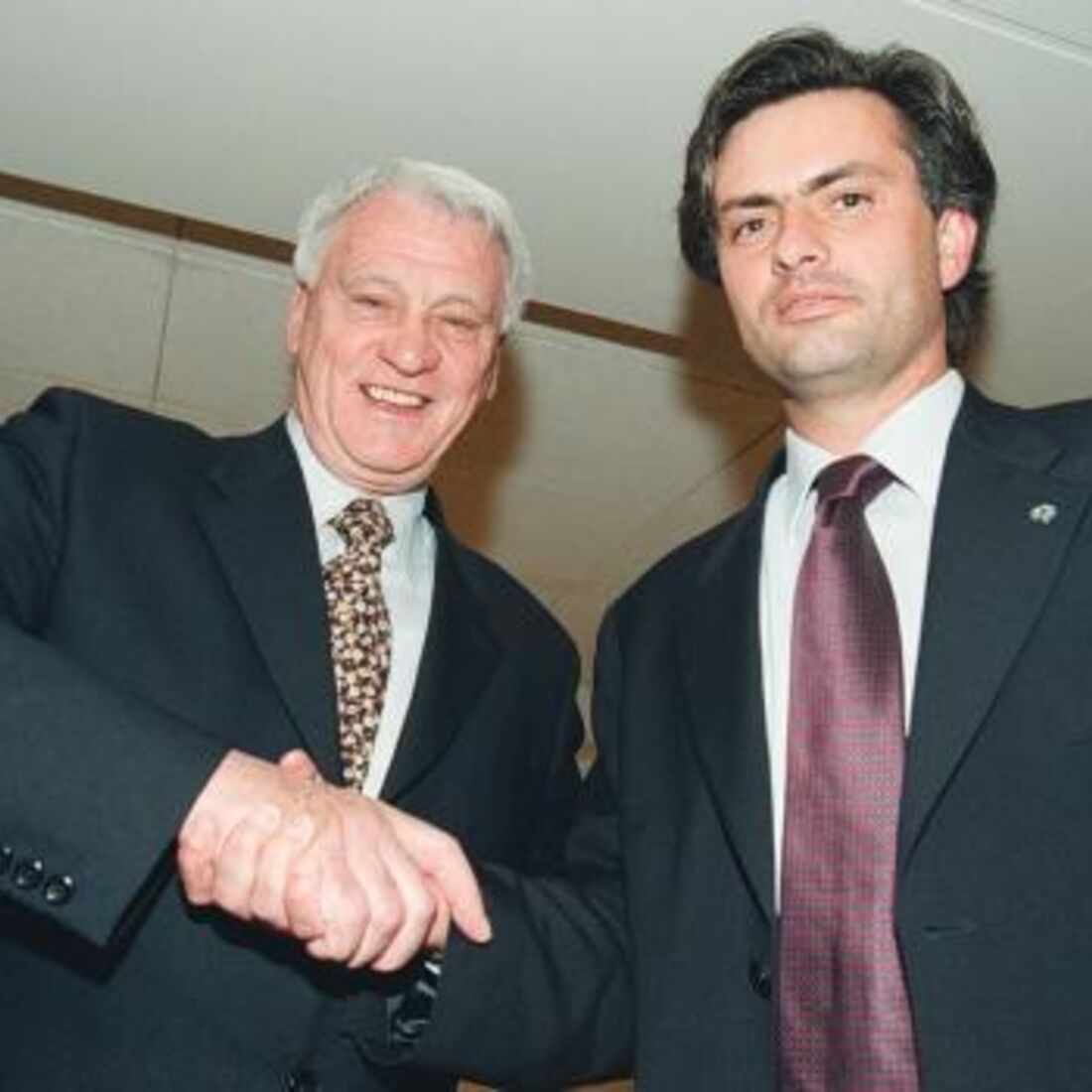 José Mourinho e Bobby Robson