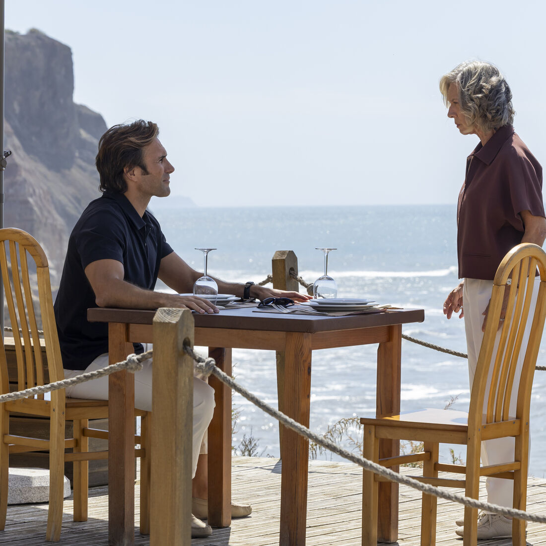 Sammy e Rosa Maria na Novela 'Terra Forte'