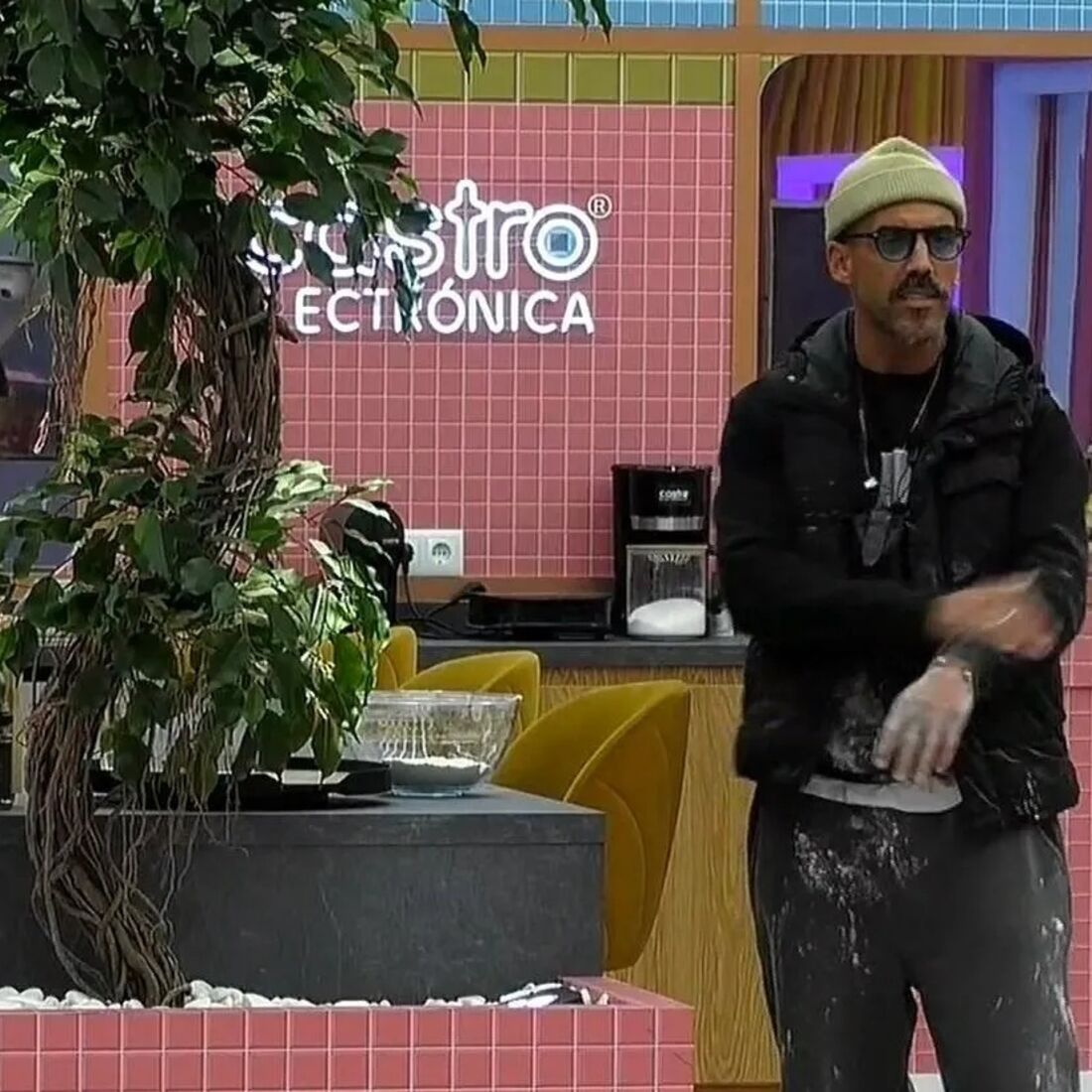 Bruno Simão gera polémica com farinha e agressividade na Casa dos Segredos