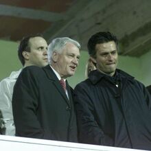 José Mourinho e Bobby Robson