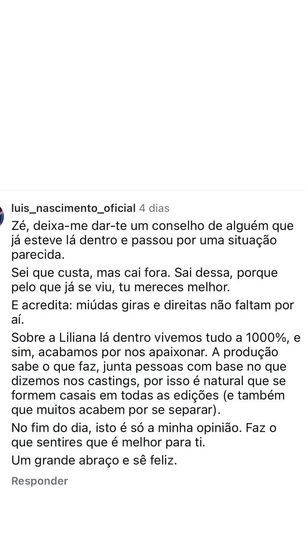 comentário Luís Nascimento